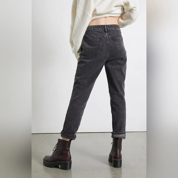 PacSun Jeans Black Denim Mom Jeans size 26 - Picture 2 of 10